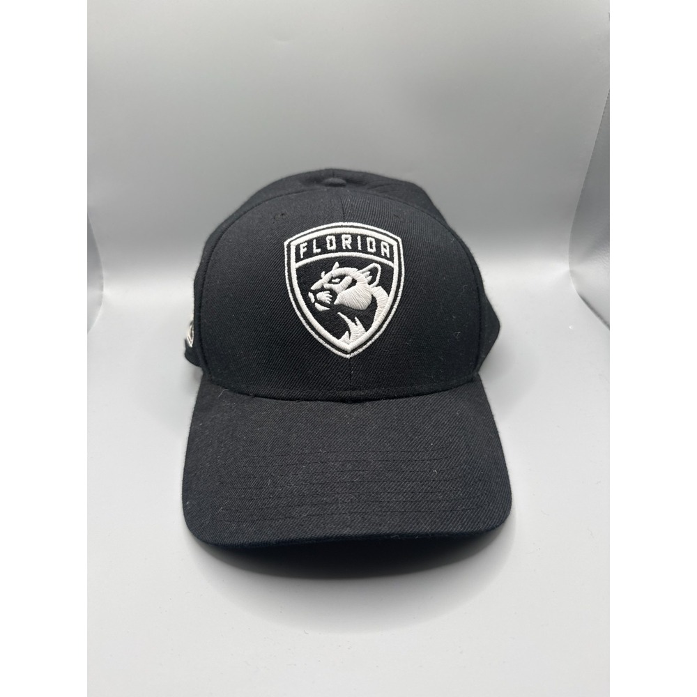 Florida Panthers Snapback Hat 47 Brand Black NHL Hockey Side Patch Florida Flag